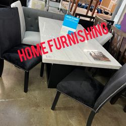 Furniture Table With Four Chair