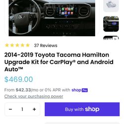 2016-2019 Toyota Tacoma Apple CarPlay Unit 