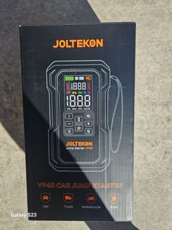 JOLTEKON 6000A 160PSI 9-in-1 Car Battery Jump Starter with Air
