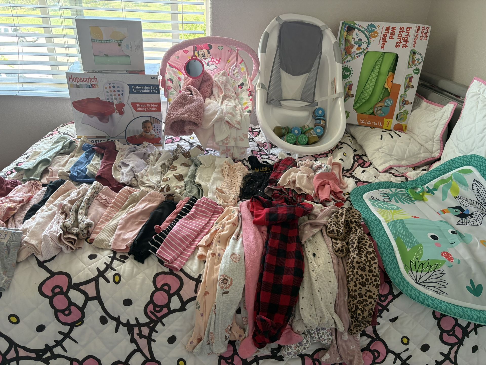 Baby Girl Clothes 0-9 Months