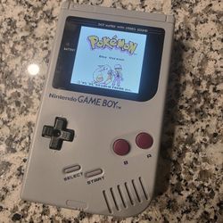 Nintendo Gameboy Gray DMG IPS Screen Upgrade