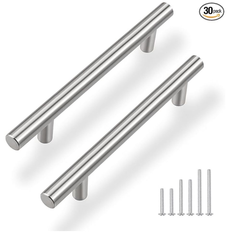 Gabrico 30-Pack 5” Cabinet Handle / Drawer Pulls