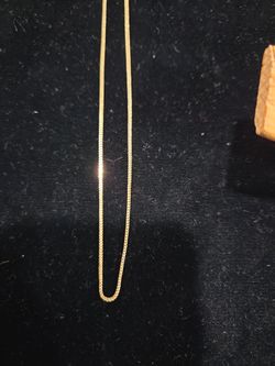 14K Gold Franco Necklace