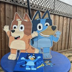 Party Props bluey And bingo 