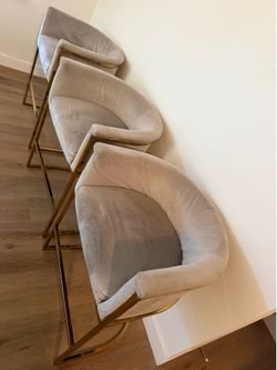 Set of 3 bar stools