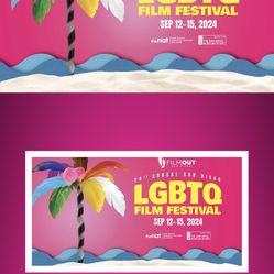 Two all-access festival passes to FilmOut San Diego’s 2024 LGBTQ film fest. (Sept 12-15) $300 value!