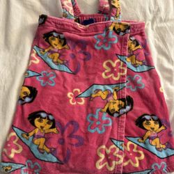 Vintage Dora The Explorer Shower Towel Kid 4/6 
