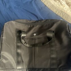 Lululemon Duffle Bags - Black And Blue