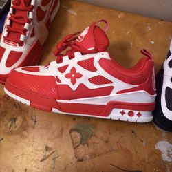 Lv Skates Size 44/11 Color Red No Box