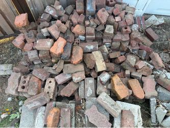 Free bricks and pavers! North Tacoma