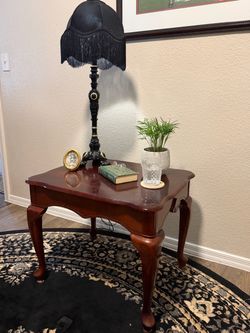 Vintage wooden side table