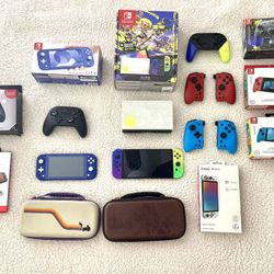 Huge Special Edition Nintendo Switch OLED & Nintendo Lite Bundle