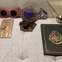 Harry Potter Collectibles And Stationary 
