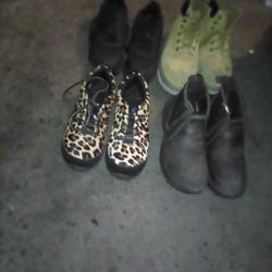 Still Toe Shoes Slash Boots