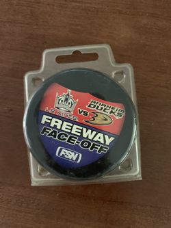 Collectable Hockey Puck LA Kings Vs Anaheim Ducks