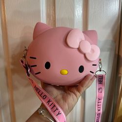 Hello Kitty silicone crossbody bag