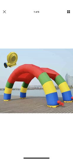 26.25ft Double Stander Advertising Arch