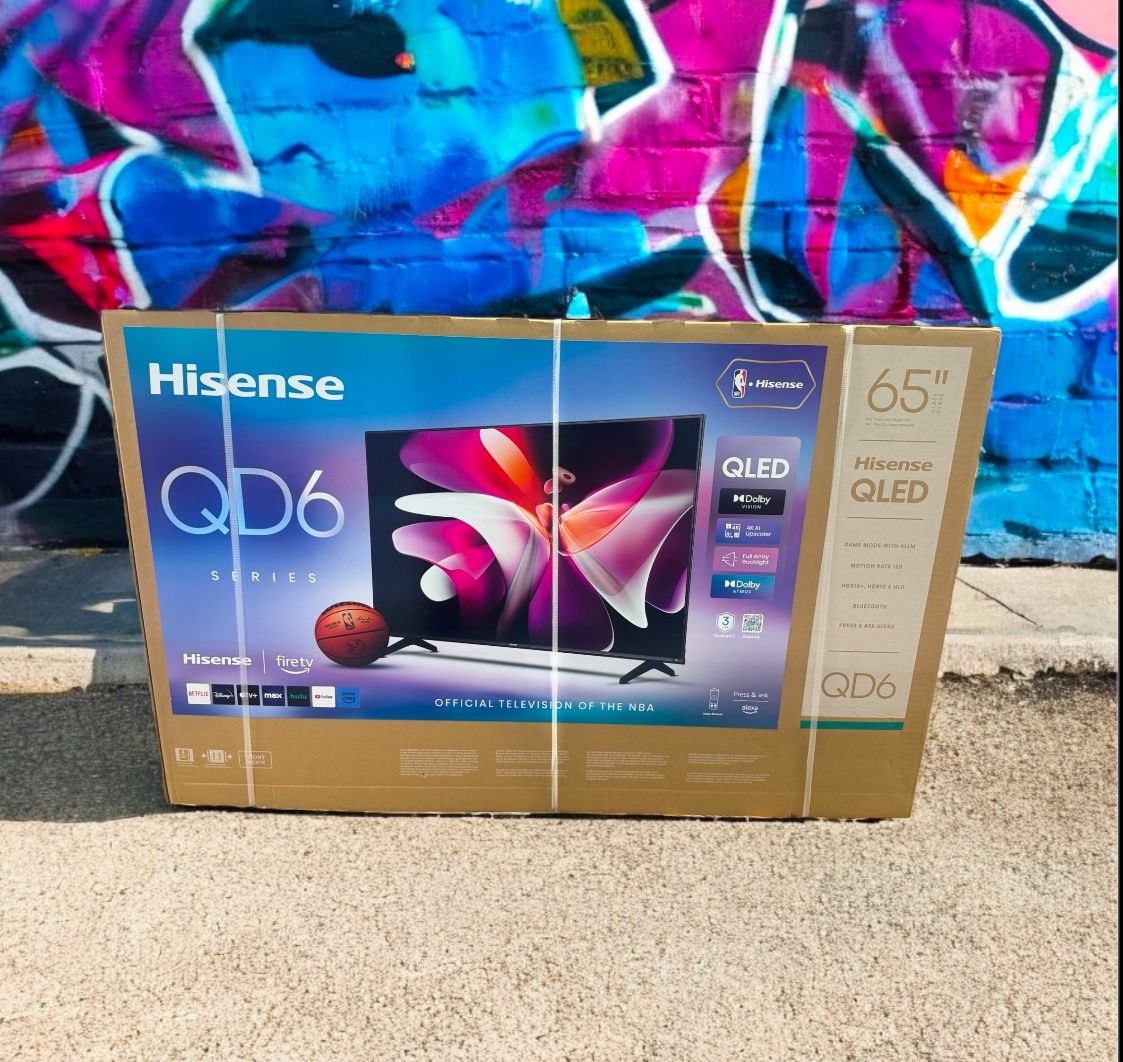 65 “ Hisense Smart 4K LED HDR TV