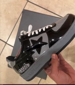MF Doom Grey & Black Bapestas