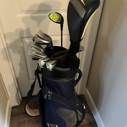 Complete Set of Men’s Nike Golf Clubs with Vokey Wedges and Nike Bag