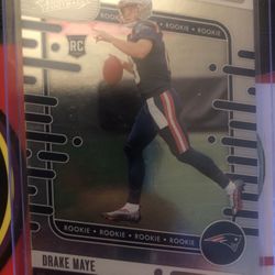Panini Absolute Drake Maye Rookie Blue