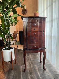 Beautiful Art Deco Jewelry Armoire