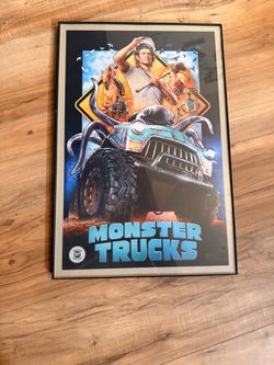 Monster Trucks 2017 Framed Movie Poster