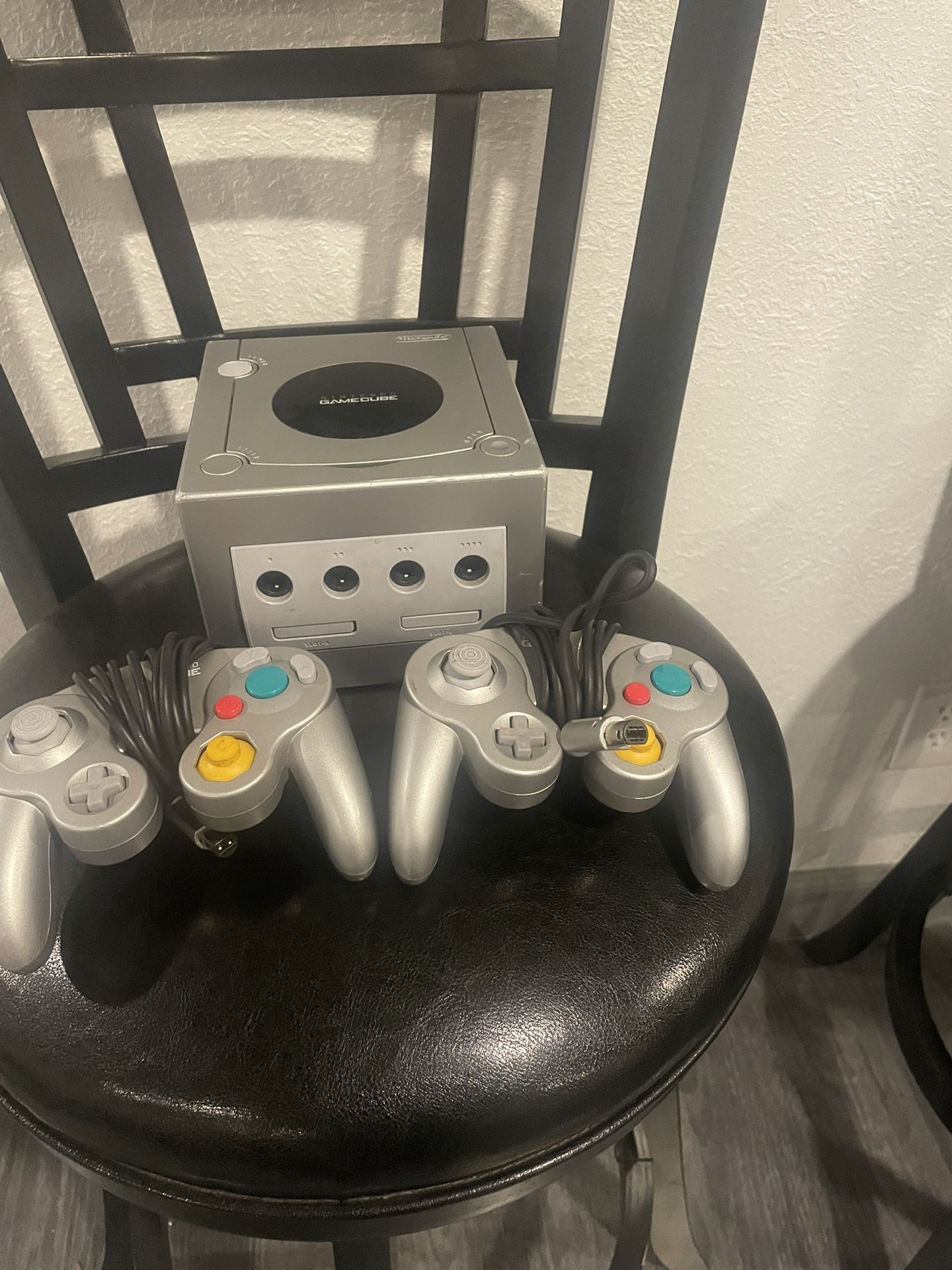 Nintendo GameCube 2 Controllers And HDMI Adapter