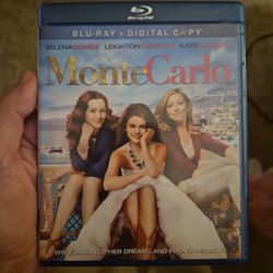 Monte Carlo blu ray and digital copy