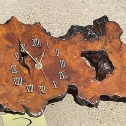 Handmade Driftwood Clock