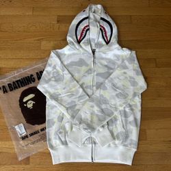 White camo bape