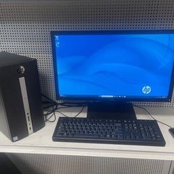 hp computer comes with monitor keyboard and mouse - $165 (Medford)