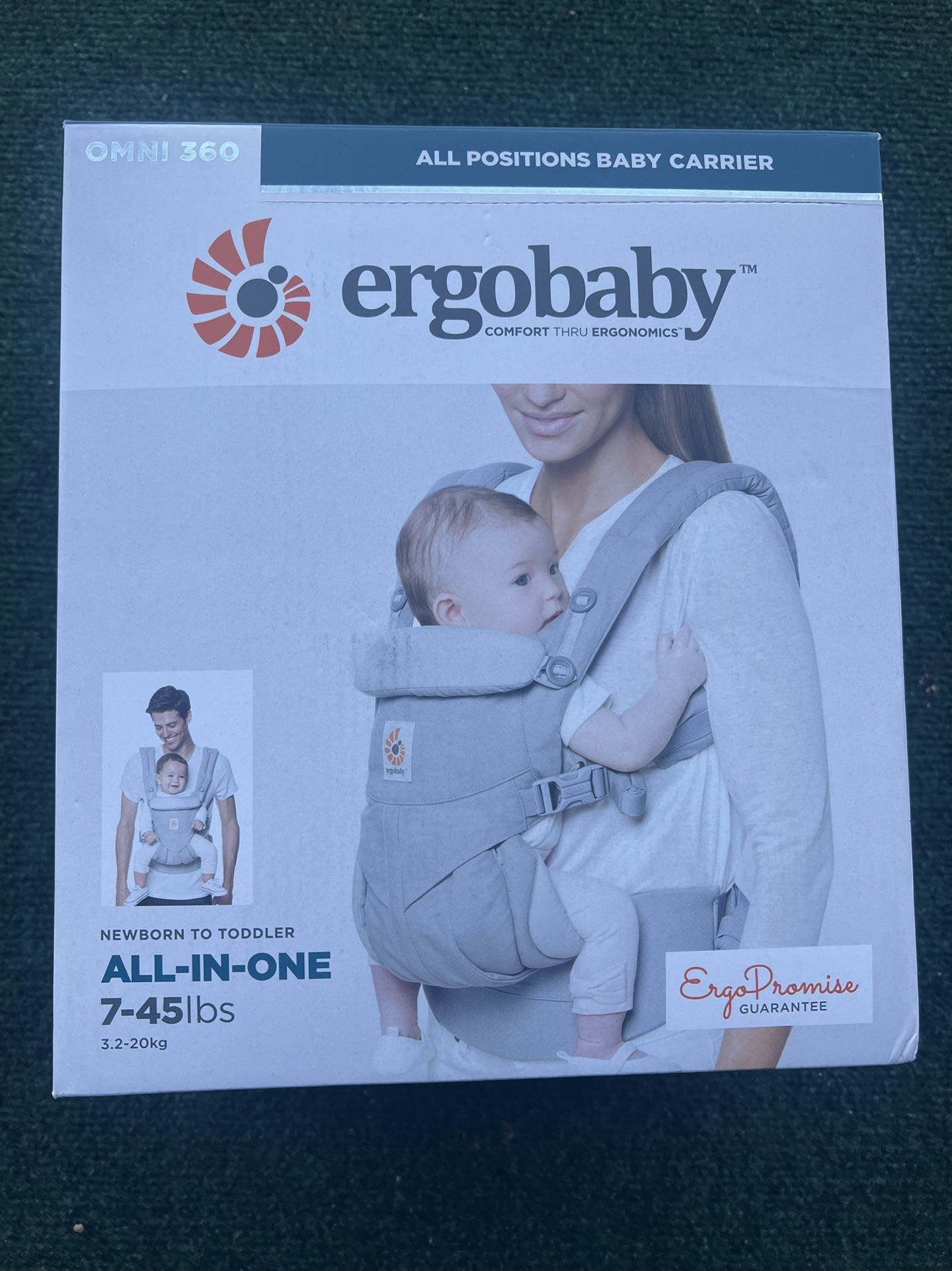 All-position Baby Carrier For Newborn To Toddler 