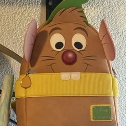 Disney LoungeFly, Backpack, Cinderella, Gusgus 
