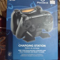Cargador.  Doble.  Ps4