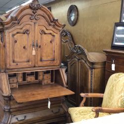 AICO By Michael Amini TUSCANO Desk with Hutch - SPECIAL OFFER!!! - GA