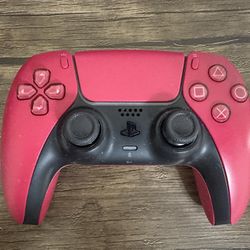Sony Playstation 5 PS5 DualSense Wireless Controller - Cosmic Red 