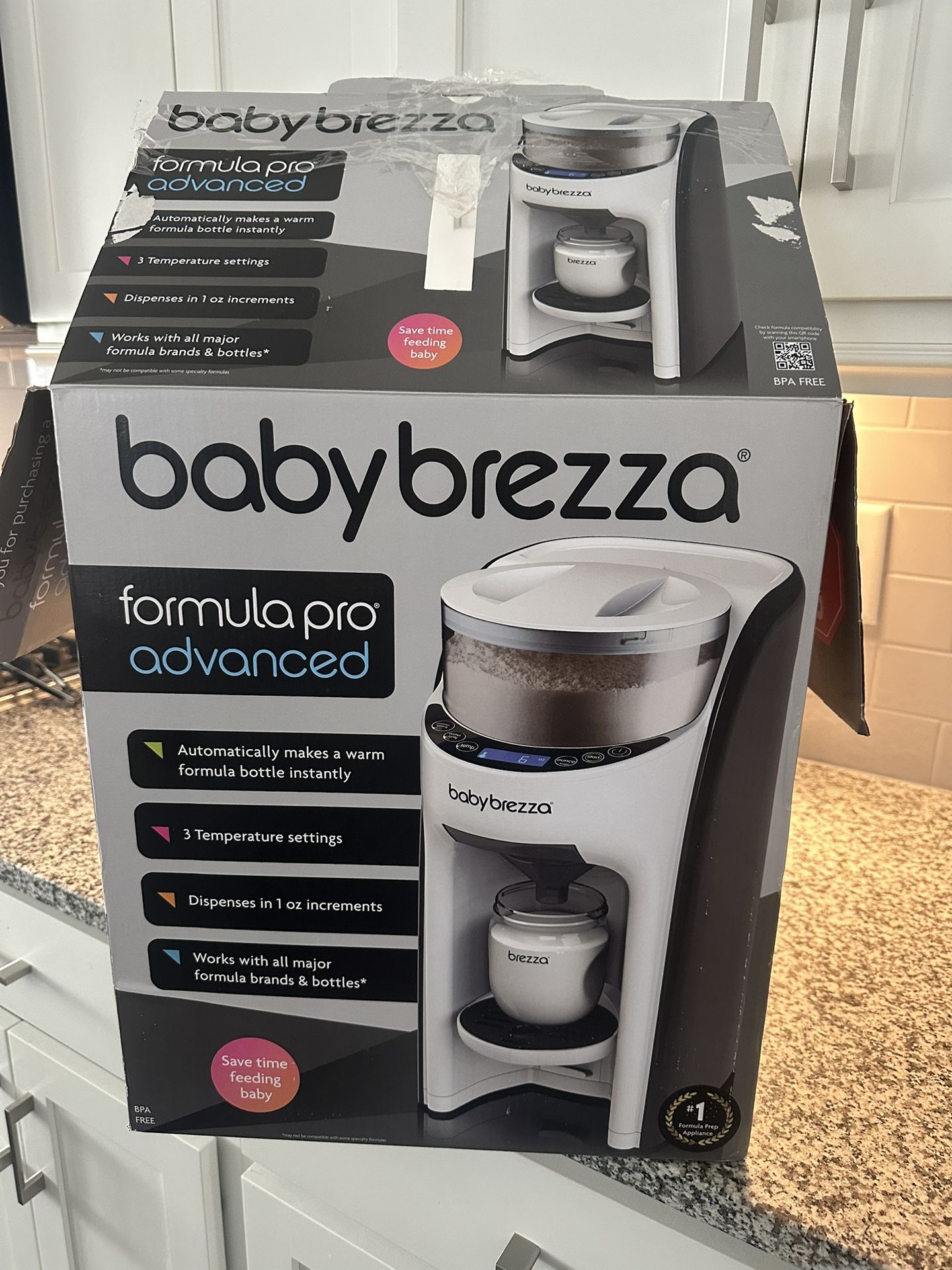 Baby Brezza New and Improved Formula Pro Advanced Formula Dispenser Machine