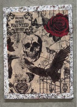 12 × 16-inch Gothic Canvas Wall Art (5 units)