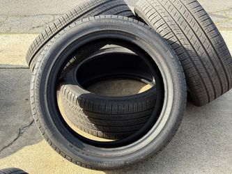 FREE DELIVERY 4x NEW Pirelli Scorpion AS tires 255/45R20 100% Fits Tesla