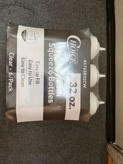 CHOICE  Wide Mouth Squeeze Bottles
