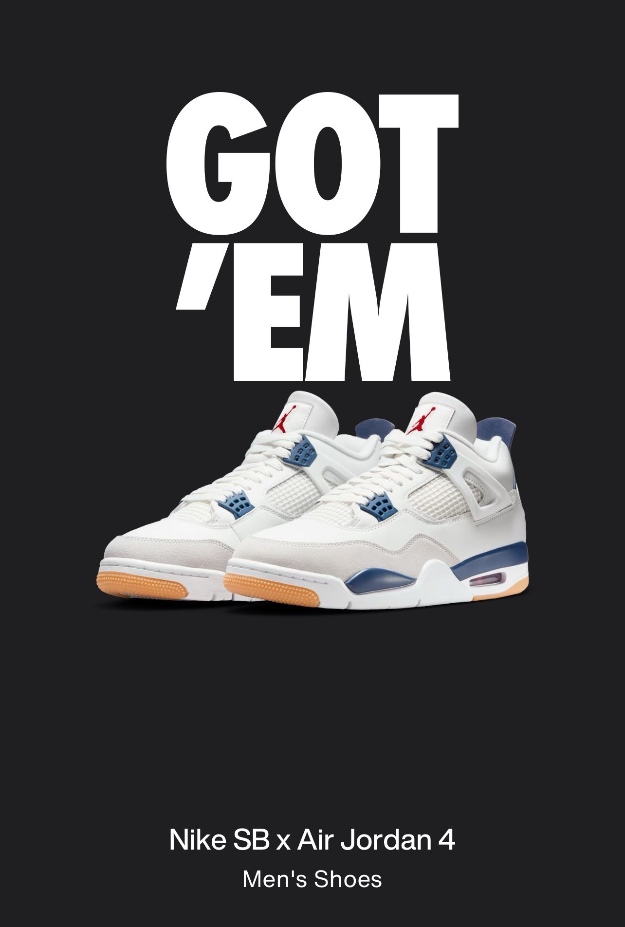 Nike SB JORDAN 4