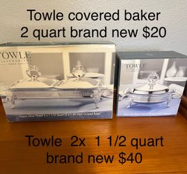 Towle covered baker brand new