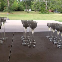 Glass Candle Holders 
