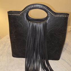 Unique Black Handbag 