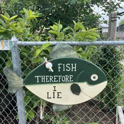 Hanging fish