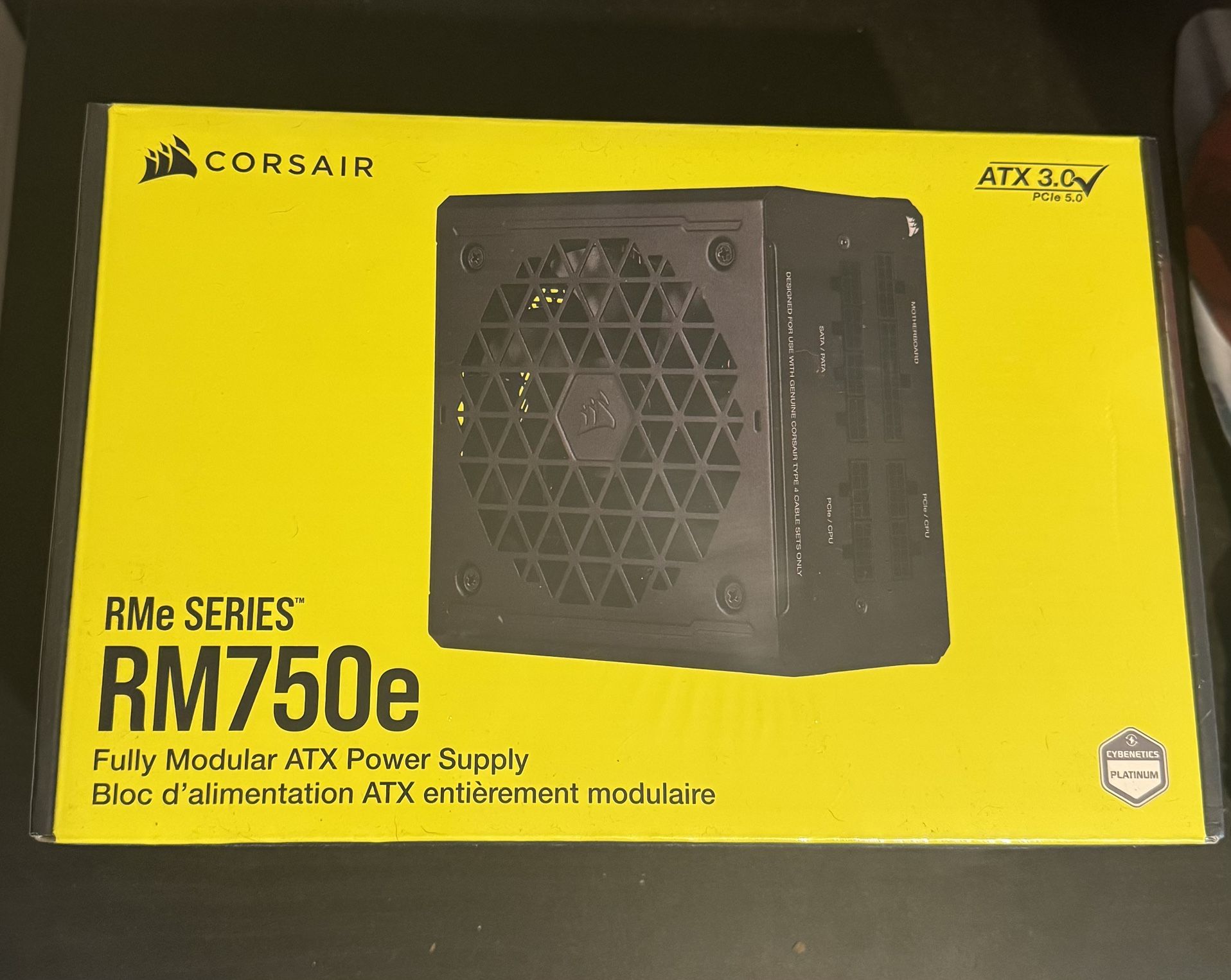 Corsair RM750e Power Supply for Computer