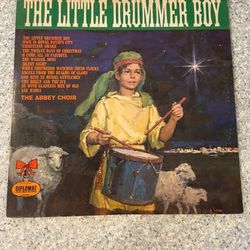 Abbey Choir The Little Drummer Boy Vinyl Record LP