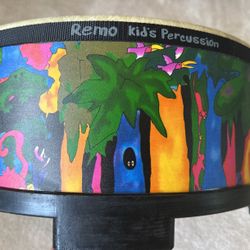 Remo Kid’s Percussion Drum 22” Wide By 10” High