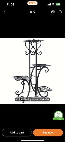 Metal Plant Shelf
